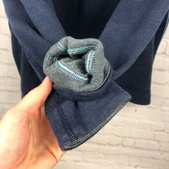 Tommy Bahama Blue Gray Reversible Sweater Men's Sz XL - Picture 6 of 12